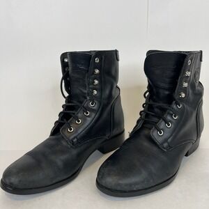 Ariat Women Black Leather Lace Up English Riding Boot Equestrian Horseback-7-C10